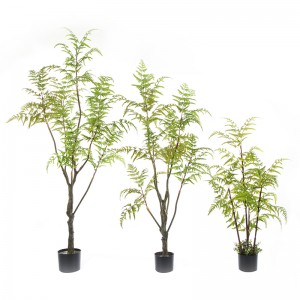 Hot Sale Realistiset Klorophytum Comosum Tree Keinotekoinen kasvi Keinotekoinen puu Potted Fern